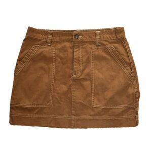 Old Navy Tan Mini Cargo Skirt